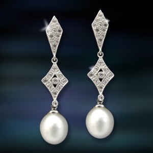 Orecchini in argento e perle Amavento CAP011PR