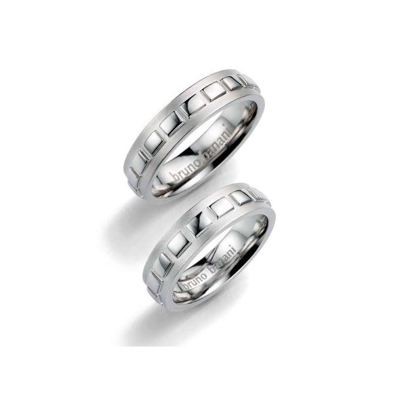 Alianzas de plata Bruno Banani 86003