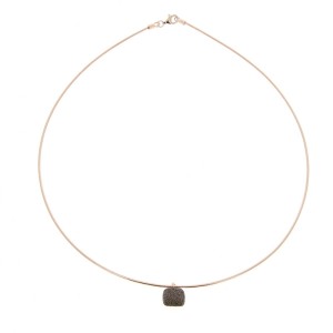 Collar Pesavento Plata Rosa WDNAG056