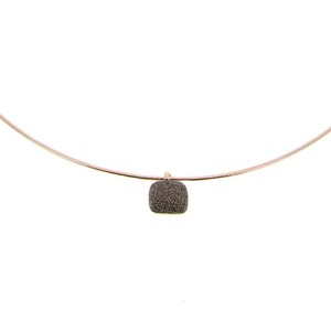 Collar Pesavento Plata Rosa WDNAG056