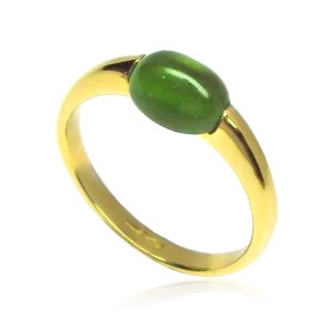 Anello in oro giallo e pietre semipreziose B07220056