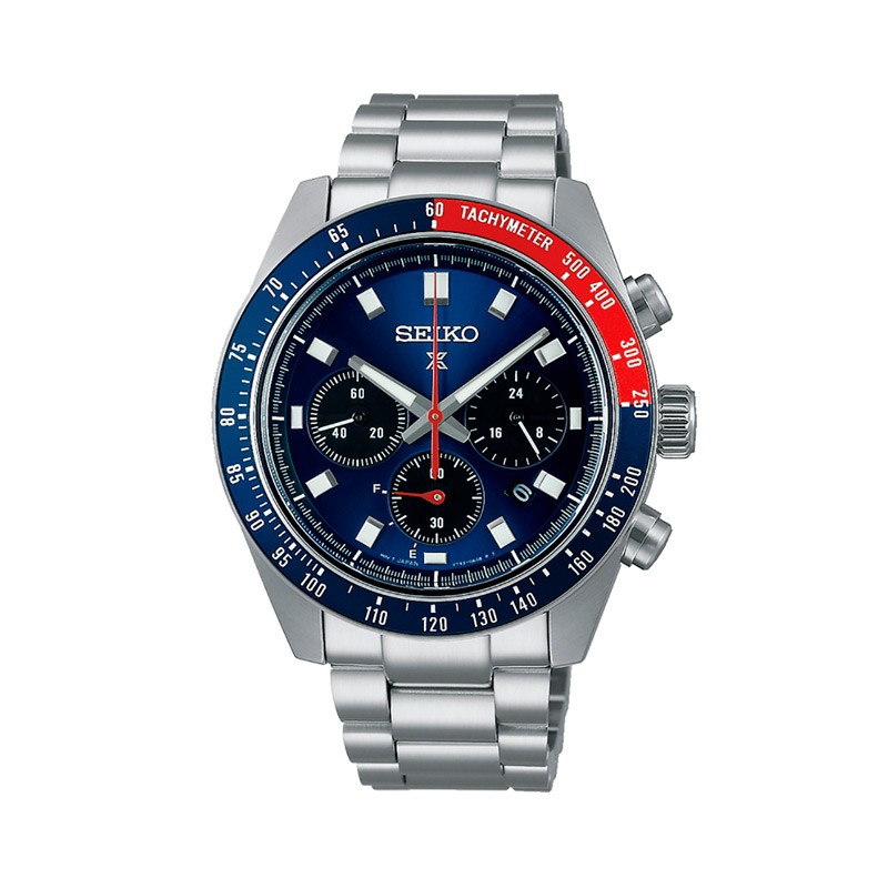 Seiko Prospex Speedtimer Chrono Solaire Blanc 39mm SSC813P1