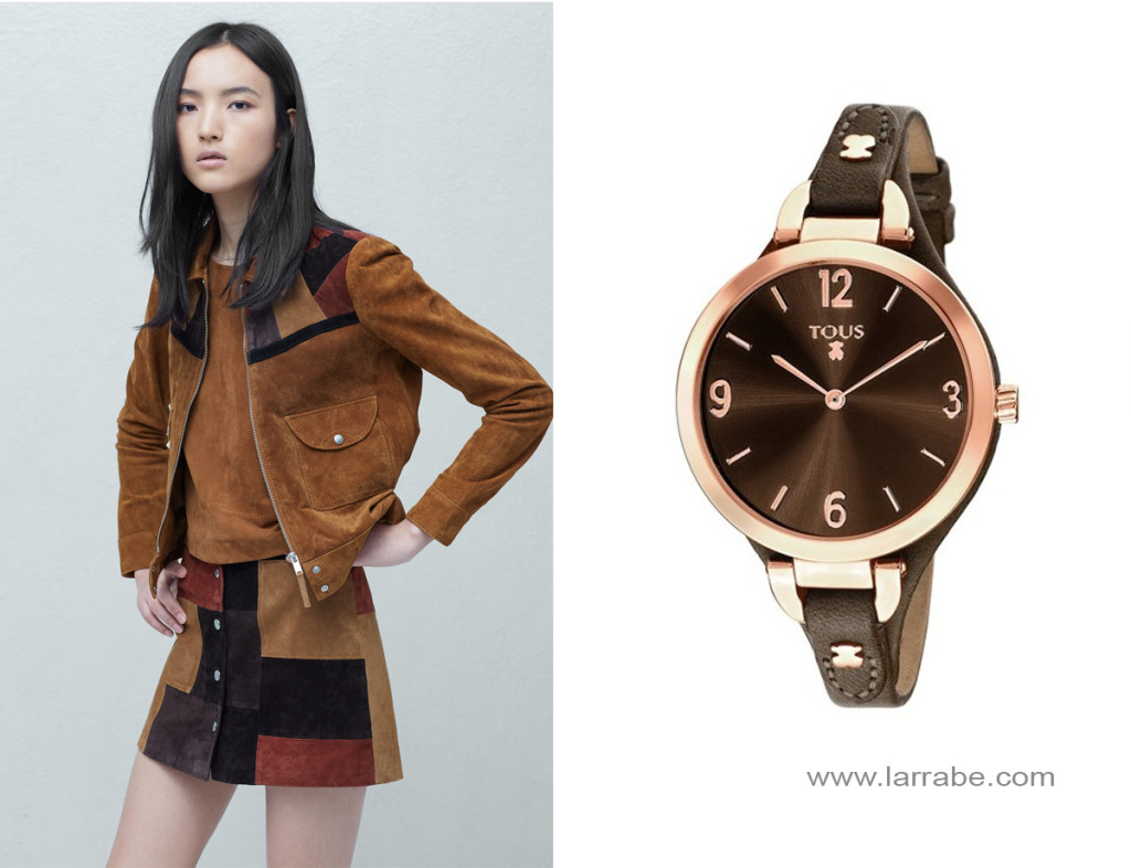 Look Mango. Reloj Tous de Joyería Larrabe