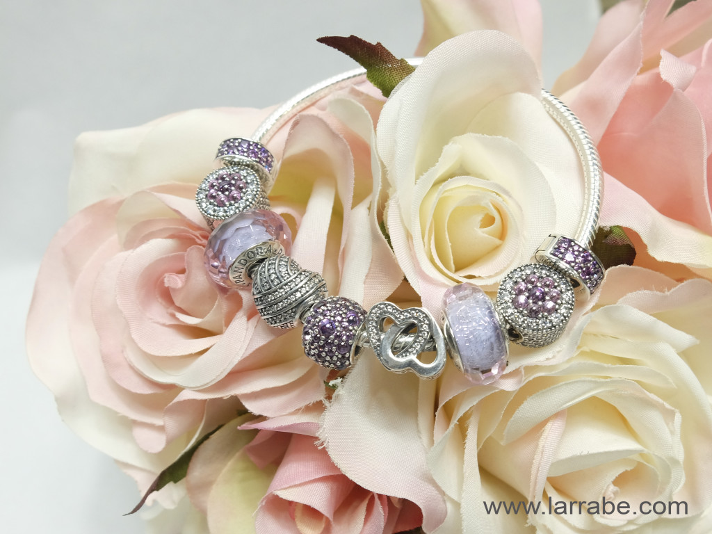 Pulsera corazones Pandora