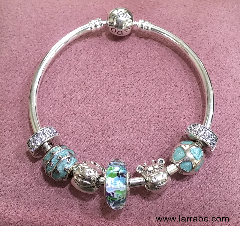 pulsera rígida pandora