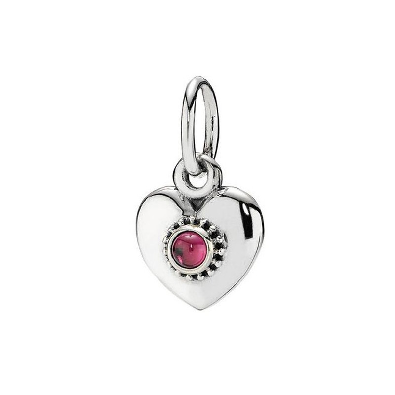 Abalorio Pandora corazón colgante
