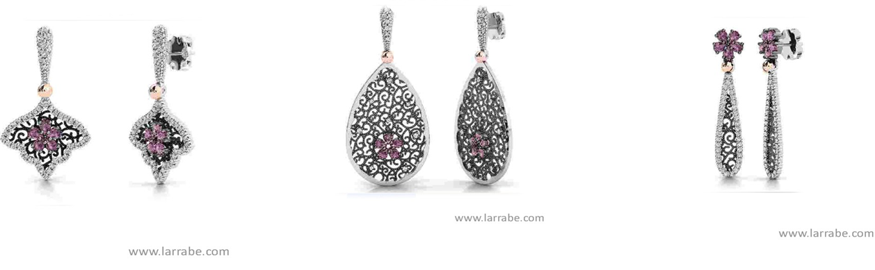 Pendientes Bohemme Joyeria Larrabe