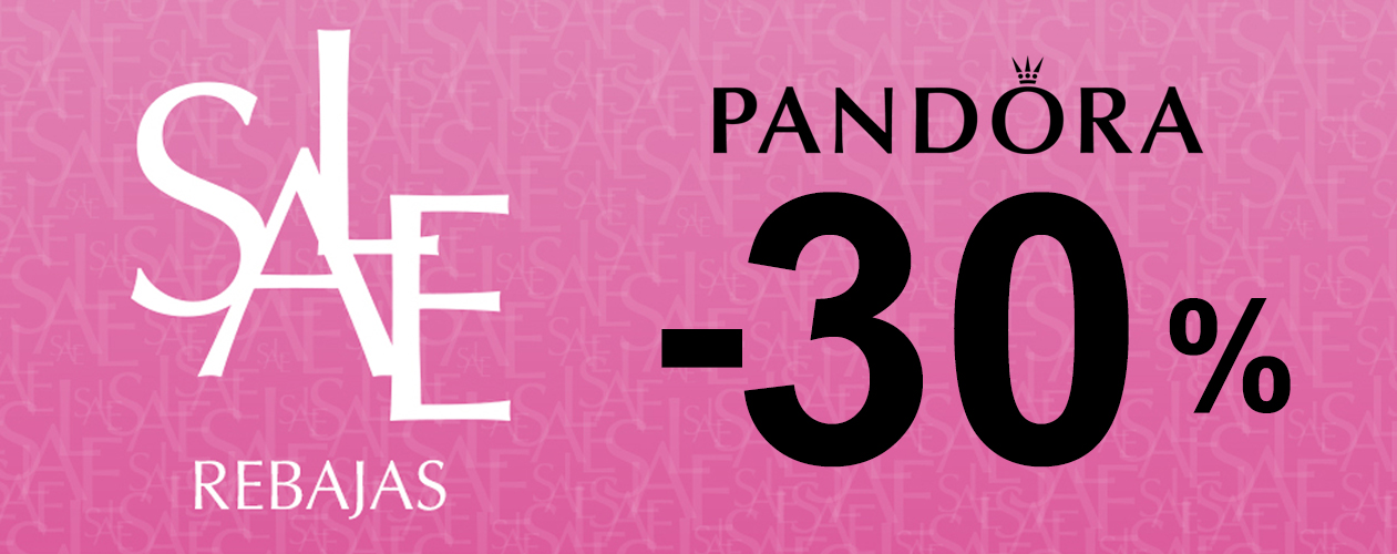 Rebajas Pandora -30% descuento