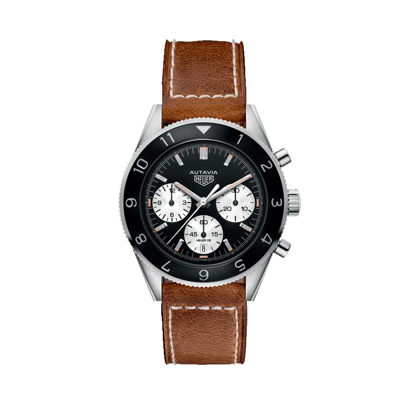 reloj tag heuer autavia piel