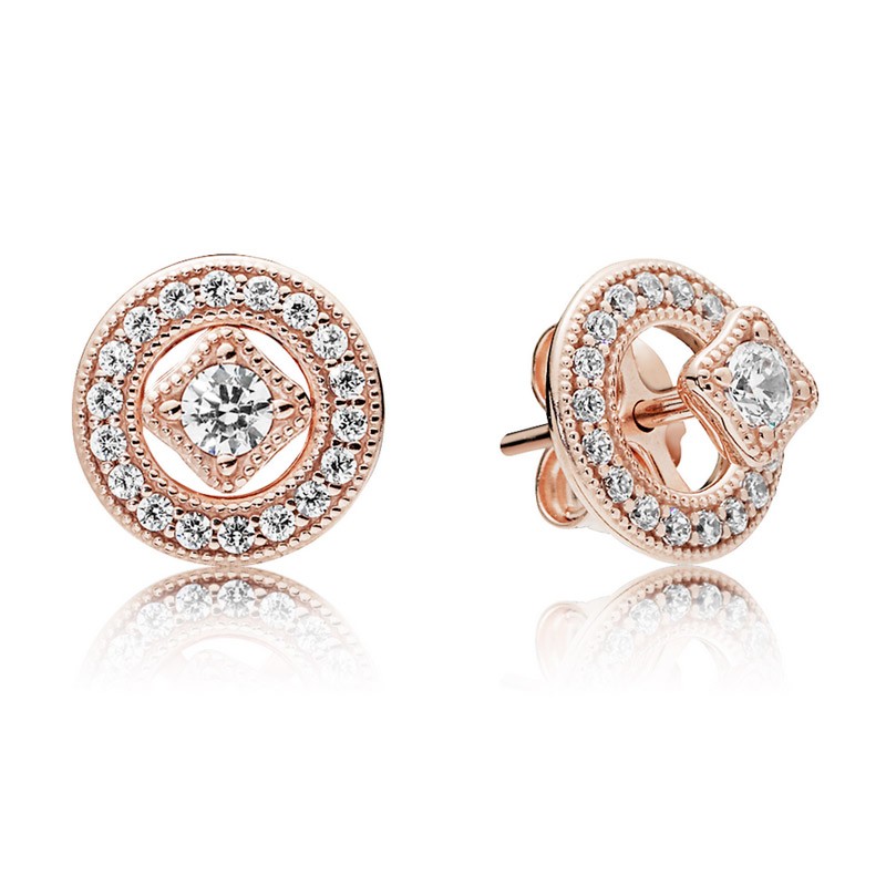 pendientes pandora rose