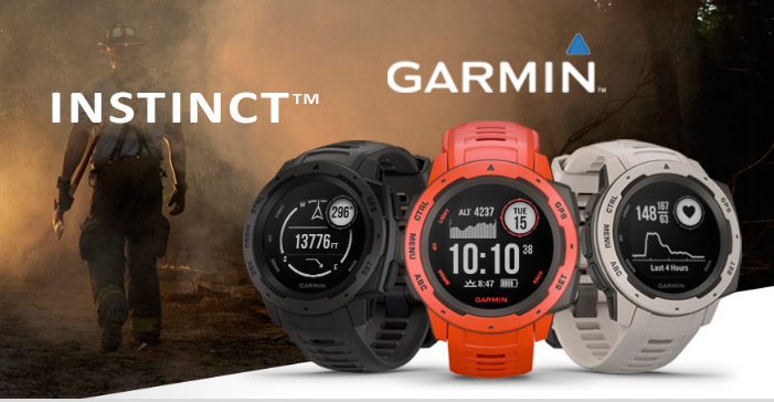 Colección de relojes Garmin Instinct