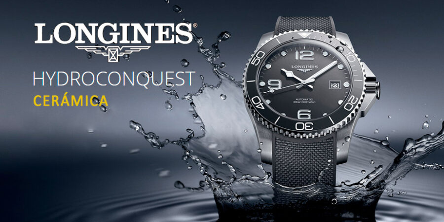 Nuevos relojes Longines Hydroconquest Cerámica
