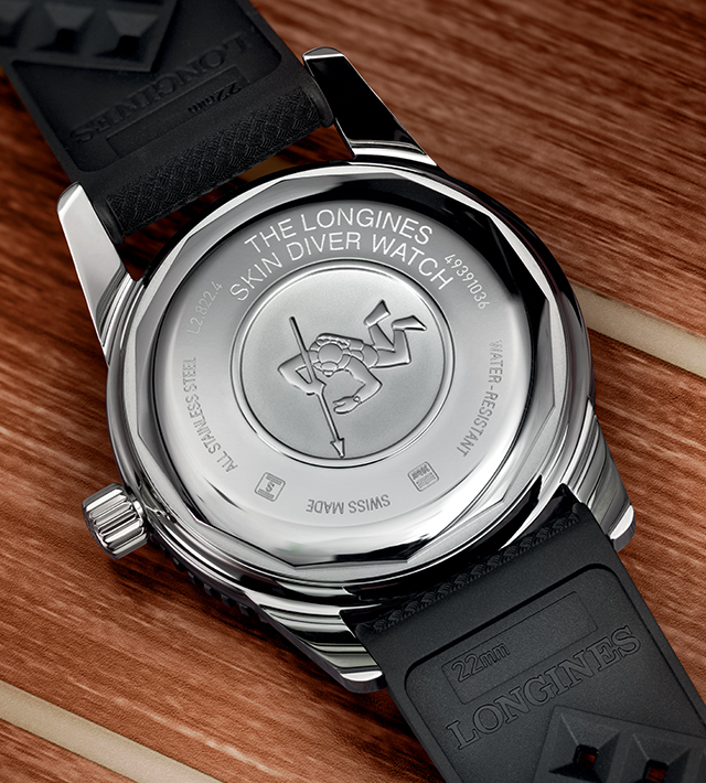 logo reloj longines skin diver