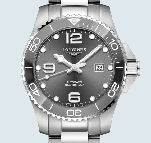 Relojes Longines Hydroconquest Cerámica antracita