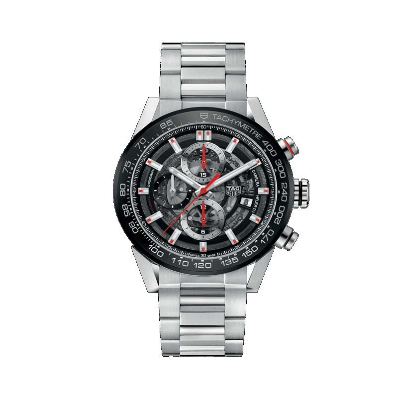 RELOJ TAG HEUER CARRERA CALIBRE HEUER 01 CRONÓGRAFO AUTOMÁTICO 43MM CAR201V.BA0714