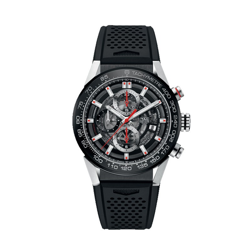 RELOJ TAG HEUER CARRERA CALIBRE HEUER 01 CRONÓGRAFO AUTOMÁTICO 43MM CAR201V.FT6046