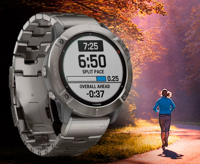 Reloj Garmin Fenix 6X Pro Solar Titanio