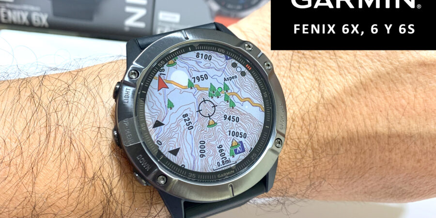 Tamaño del Garmin Fenix 6: Comparamos la serie y te enseñamos cómo quedan.