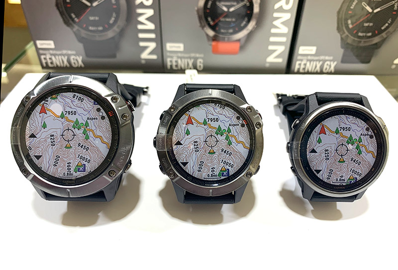 Reloj de mujer Garmin Fenix 6 010-02159-37 de nailon con silicona