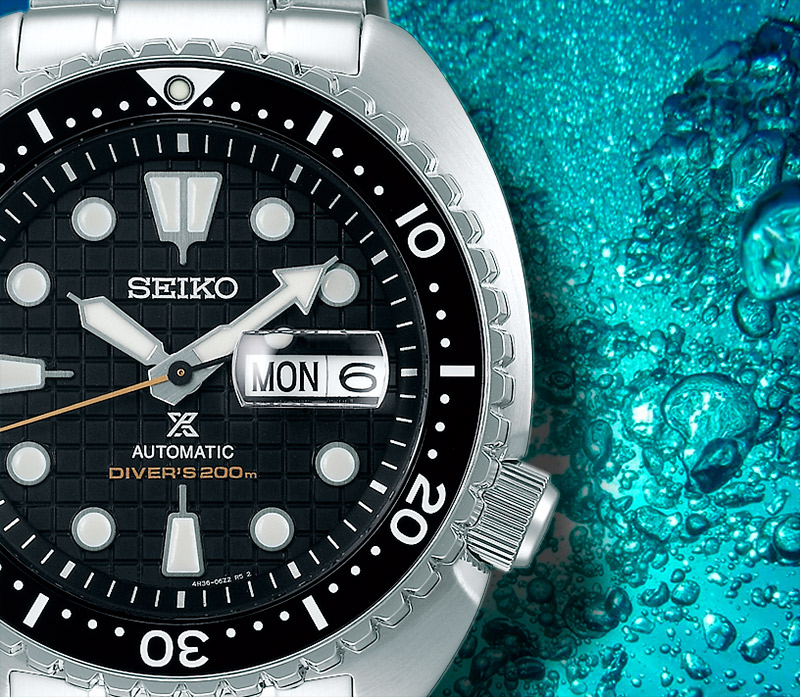 Detalle Seiko King Turtle SRPE03K1
