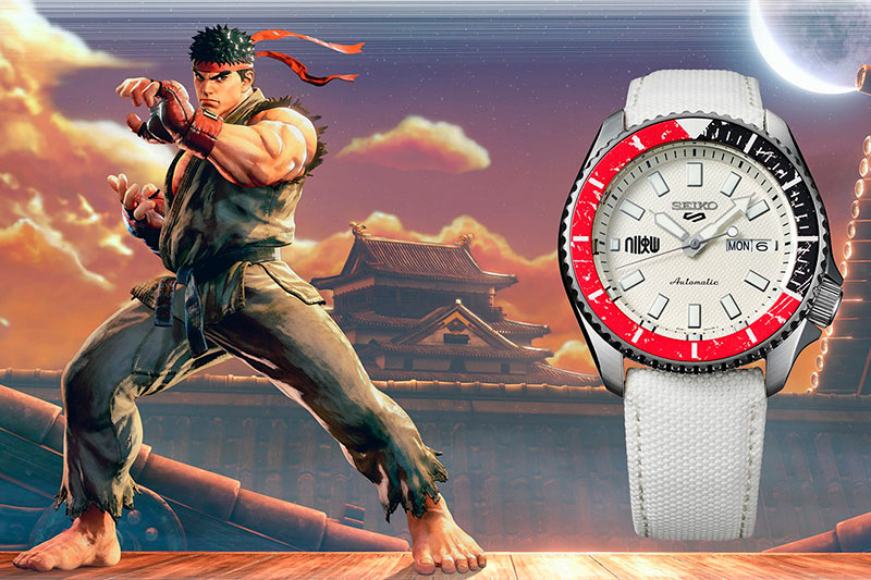 Ya han llegado los Relojes de Edici n Limitada Street Fighter V de