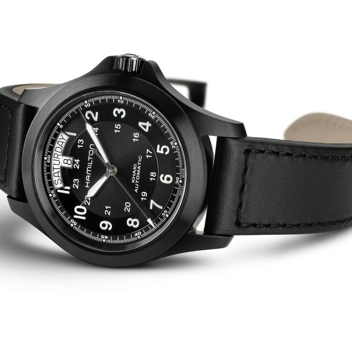 correa modelo detalle RELOJ HAMILTON KHAKI FIELD KING AUTO 40MM H64465733