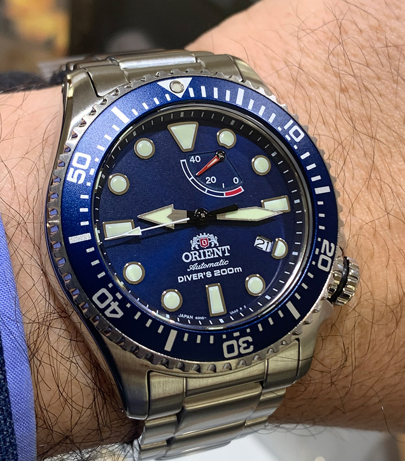 Orient triton azul deals