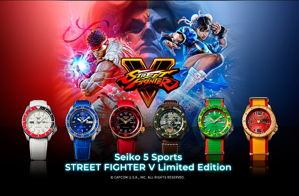 relojes seiko 5 sport steetfighter
