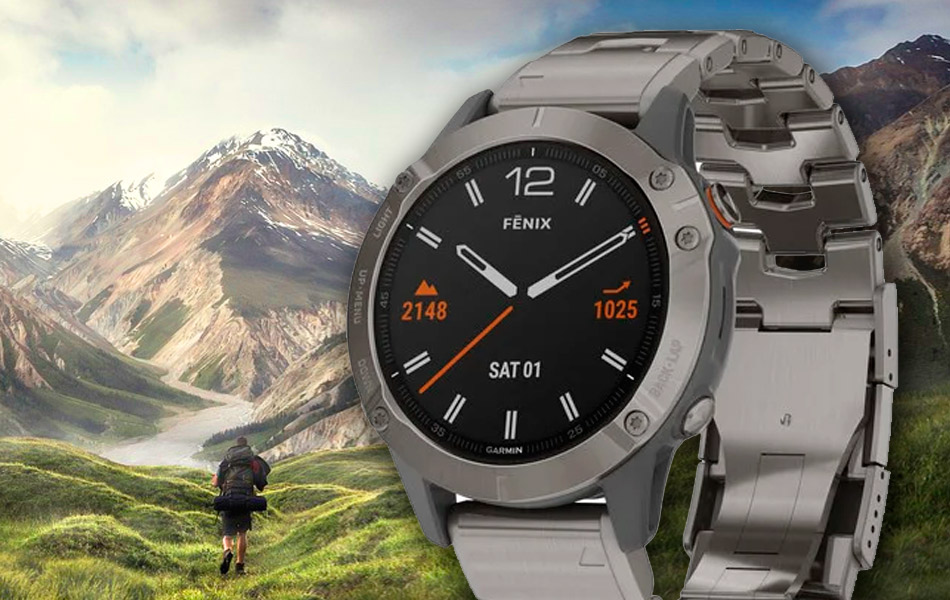 Reloj Garmin Fenix 6 010-02158-23, el modelo de titanio con