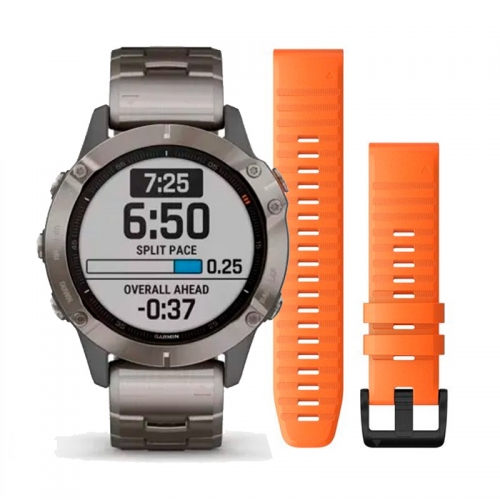 RELOJ GARMIN FÉNIX 6 ZAFIRO 47MM 010-02158-23