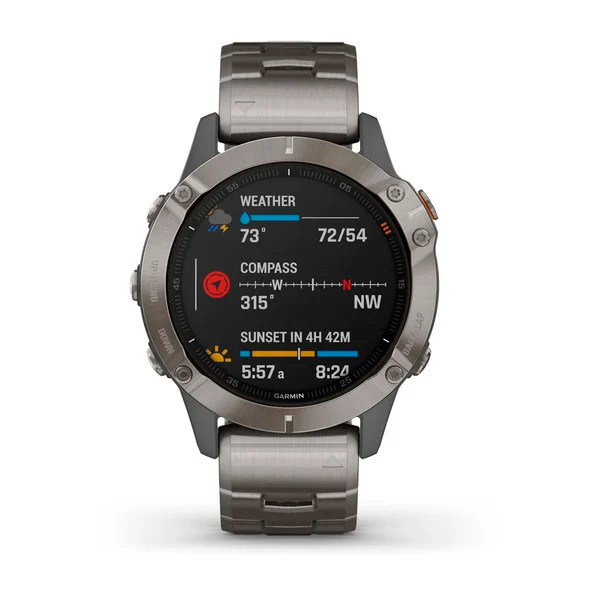 RELOJ GARMIN FÉNIX 6 ZAFIRO 47MM 010-02158-23