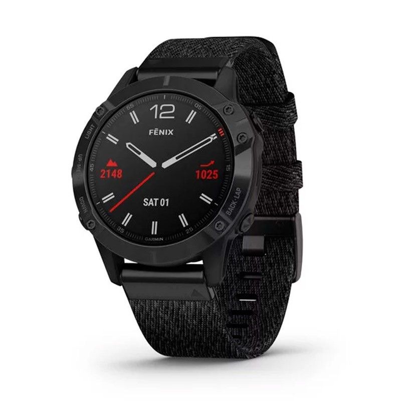 Reloj Garmin Fénix 6 Zafiro 010-02158-17, tu entrenador personal desde la  muñeca