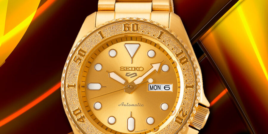 El reloj Seiko 5 Sports SRPE74K1, tan atractivo como el oro