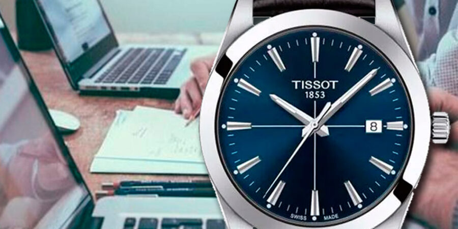 El Tissot Gentleman T127.410.16.041.01, todo el poder del cuarzo