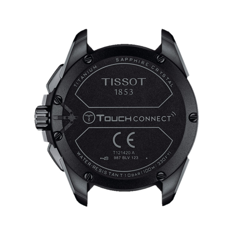 caja titanio Tissot T-Touch Connect Solar T121.420.47.051.03