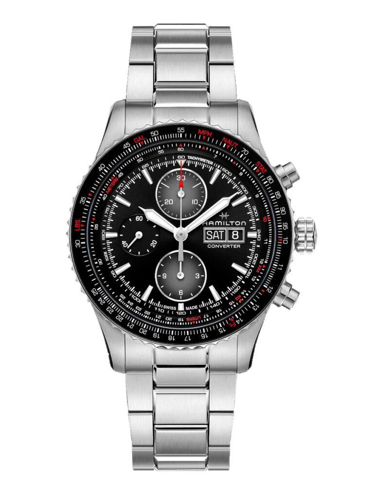 RELOJ HAMILTON KHAKI AVIATION CONVERTER AUTO CHRONO 44MM H76726130