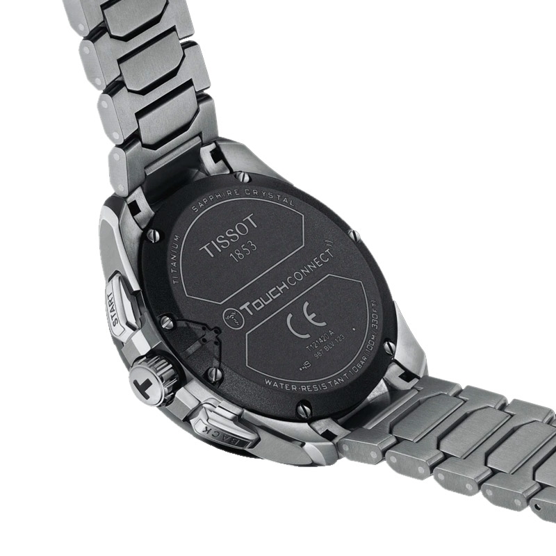 trasera del Tissot T-Touch Connect Solar T121.420.44.051.00