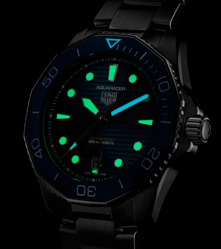 luminoso TAG Heuer Aquaracer WBP201B.BA0632