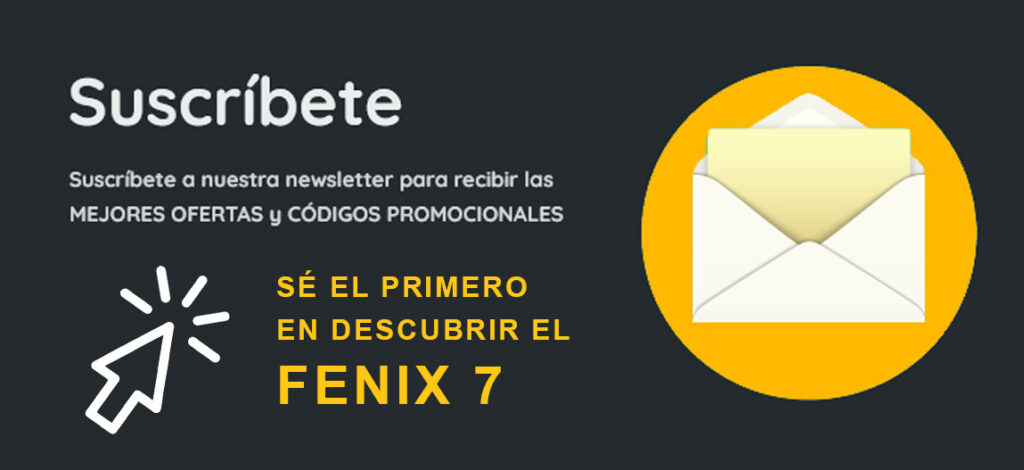 Newsletter para el garmin fenix 7