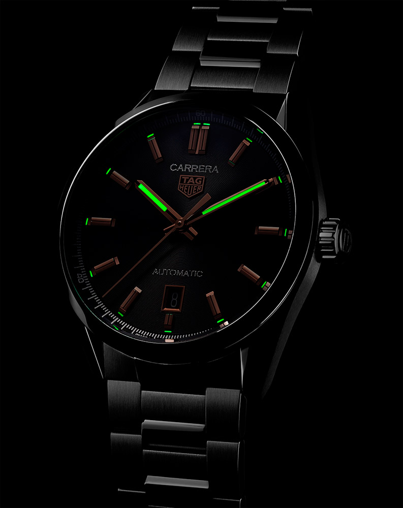 luminova Nuevos relojes TAG Heuer Carrera tres agujas