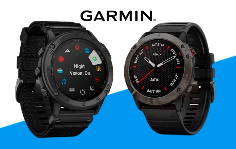 Garmin Fenix 6X Pro Sapphire Gris Correa Negra 51mm - Reloj