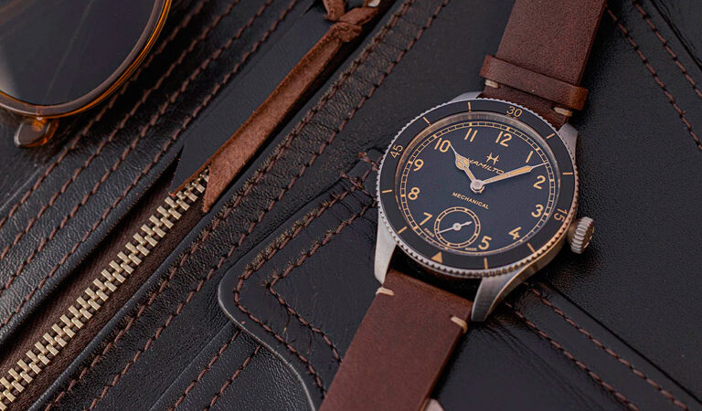 Nuevo relojes Hamilton Khaki Aviation Pilot Pioneer de herencia militar