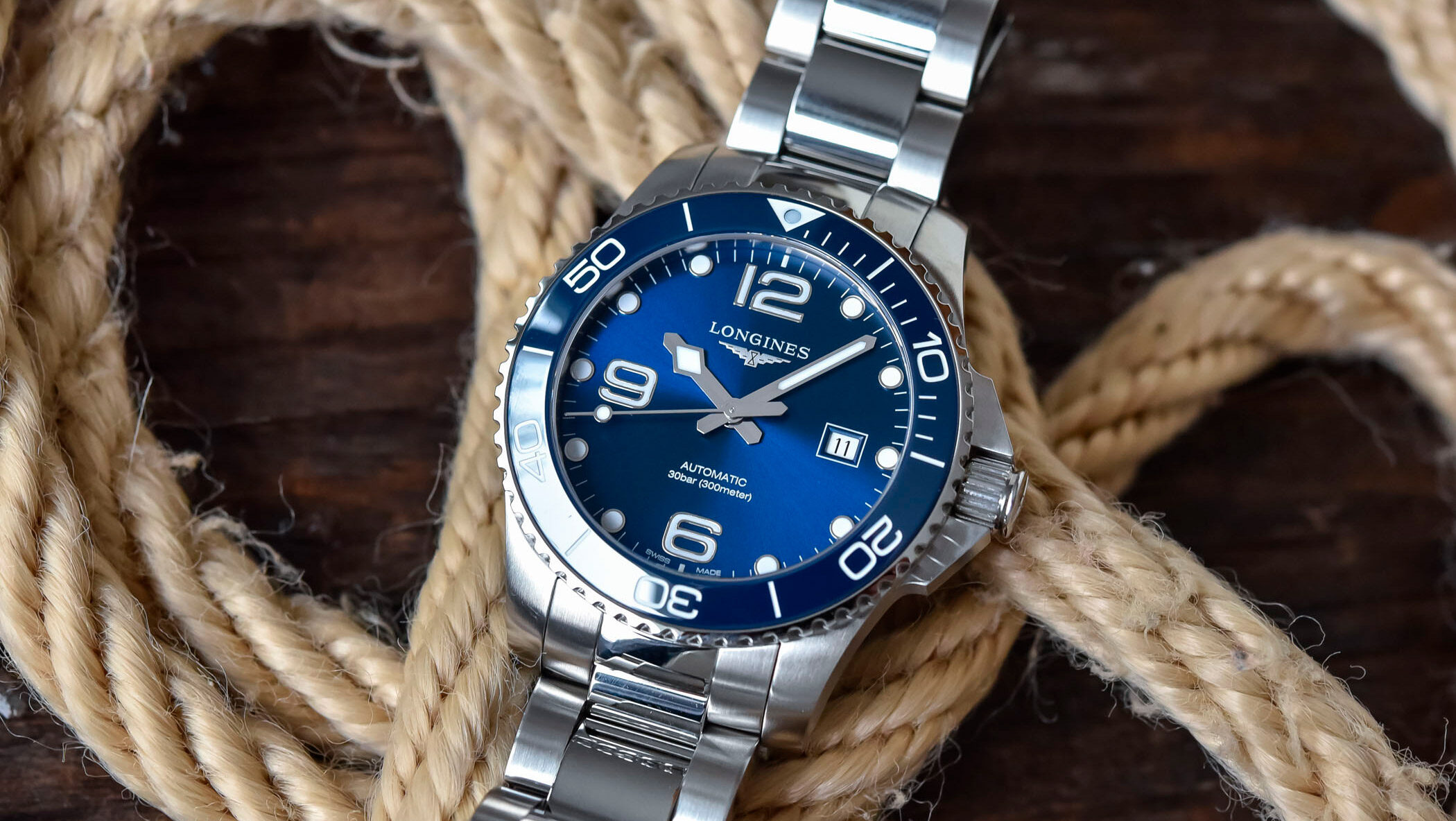 Reloj Longines HydroConquest 44mm L3.840.4.96.6