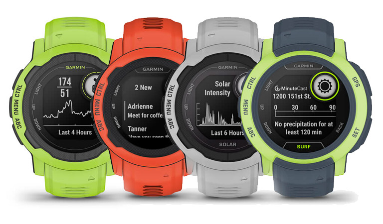 Diferentes versiones del reloj Instinct 2
