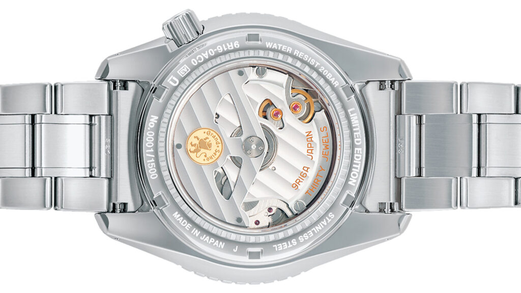 Grand Seiko Sport Collection SBGE275 Caja trasera