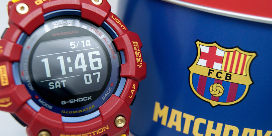 El Casio Blaugrana: G-Shock FC Barcelona GBD-100BAR-4ER