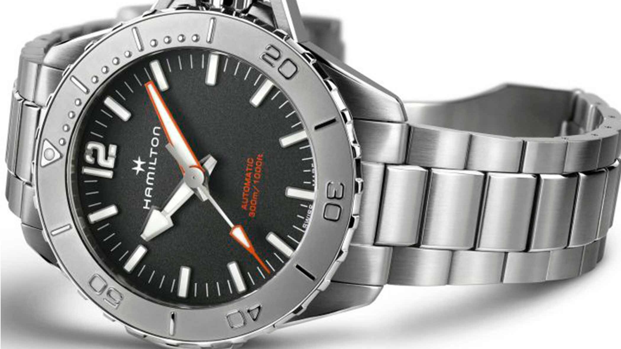 RELOJ HAMILTON KHAKI NAVY FROGMAN AUTO 46MM H77815130