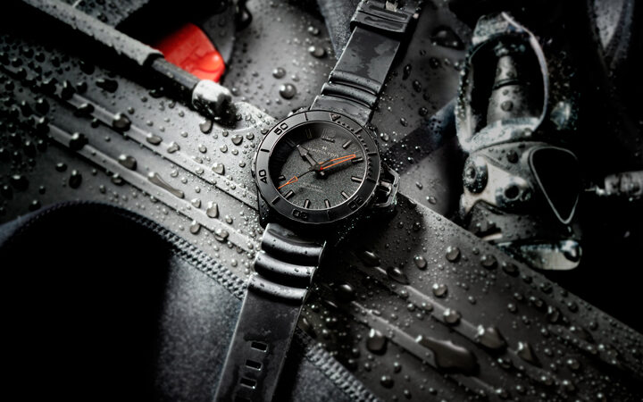 Nuevos Hamilton Frogman 46 Khaki Navy y el Freediver Pierre Frolla