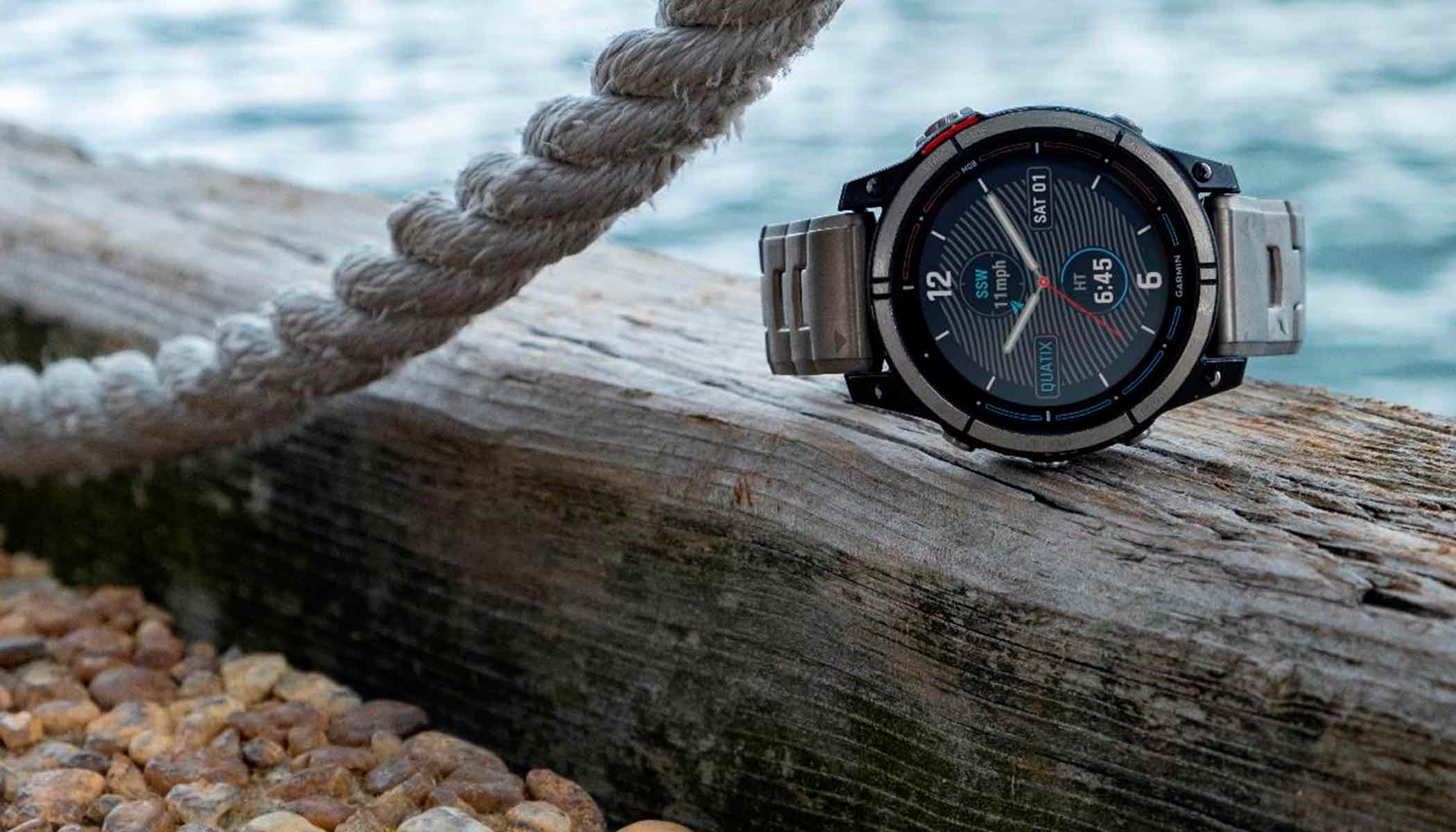 Reloj Garmin multideporte Fénix 7 Zafiro Solar gris - Equipak