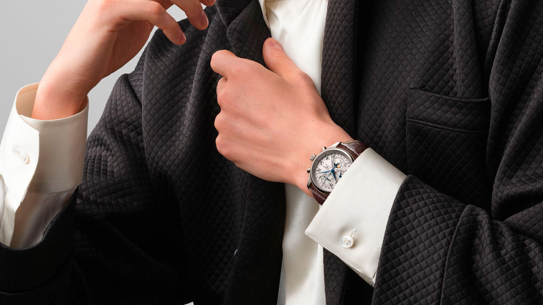 Detalle en muñeca del Longines Master Collection L2.773.4.78.3